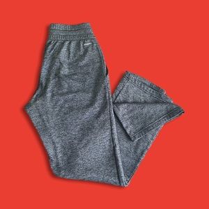 Adidas Women’s Climawarm Fleece Lined Jogger Sweatpants in Grey